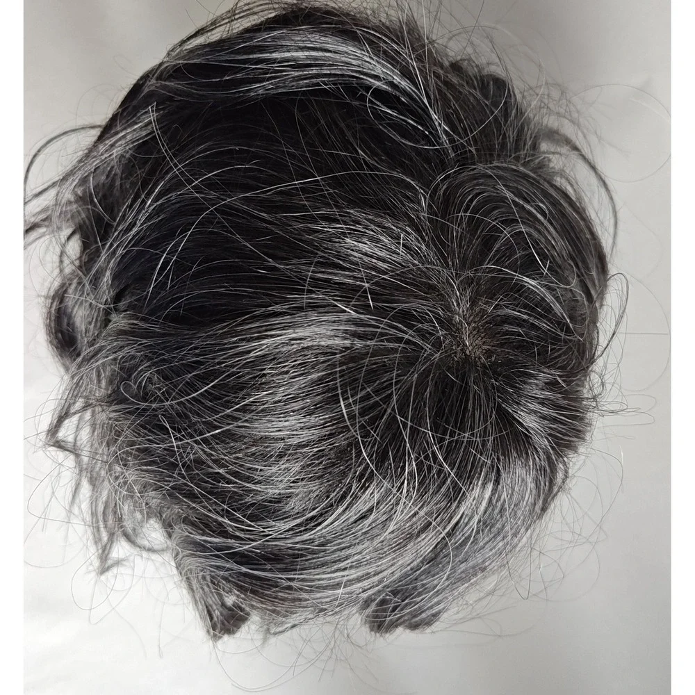 Jon Renau SmartLace Wig Women Salt and Pepper Grey Wavy Bob Synthetic